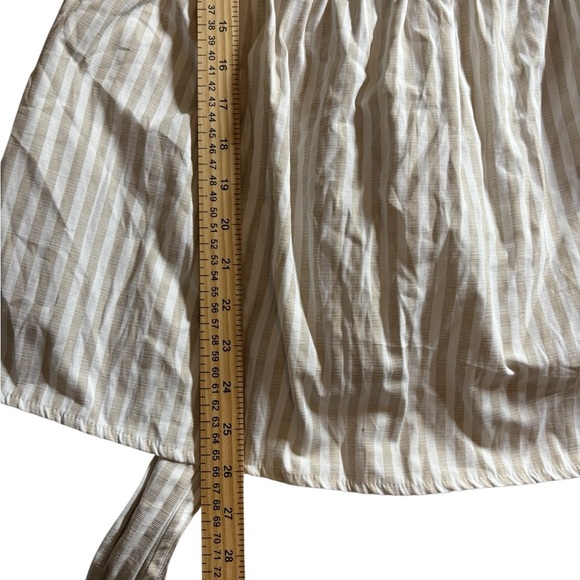 SHEIN Ruffle Sleeve Striped Tank Top size medium sleeveless top - Picture 4 of 7